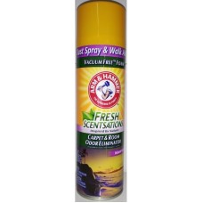 Arm&Hammer (Арм Хаммер) MAX ODOR ELIMINATOR VACUUM FREE FOAM дезодорант для ковров и мягкой мебели (пена), 425г